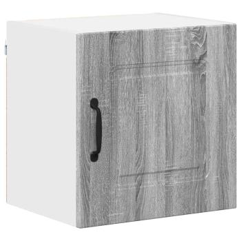 Küchenhängeschrank mit Tür 2 pcs Graues Sonoma 40 x 31 x 40 cm