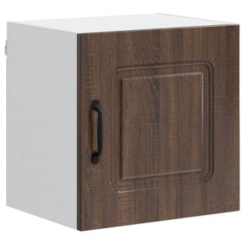 ARDEBO.de - Küchenhängeschrank mit Regal Braun Eichen-Optik 40 x 31 x 40 cm
