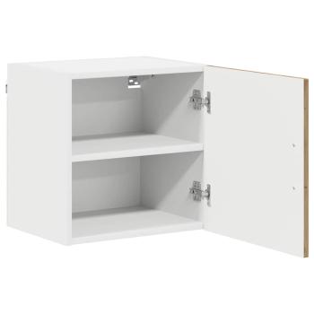 Küchenhängeschrank mit Tür 2 pcs Artisan-Eiche 40 x 31 x 40 cm
