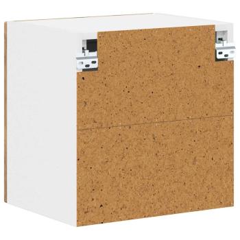 Küchenhängeschrank mit Tür 2 pcs Artisan-Eiche 40 x 31 x 40 cm
