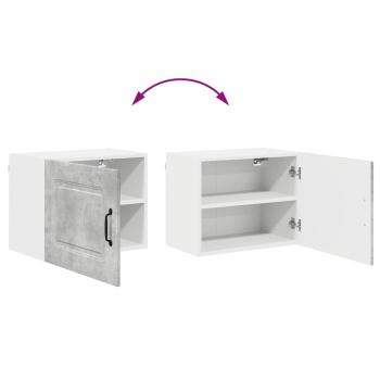 Küchenhängeschrank Beton Grau 50 x 31 x 40 cm Holzwerkstoff