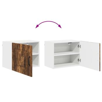 Küchenhängeschrank 2 pcs Geräucherte Eiche 50 x 31 x 40 cm