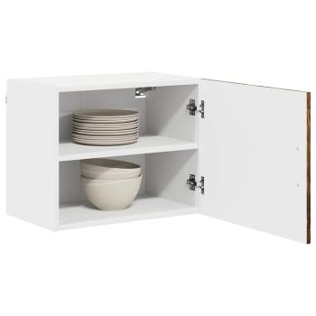 Küchenhängeschrank 2 pcs Geräucherte Eiche 50 x 31 x 40 cm