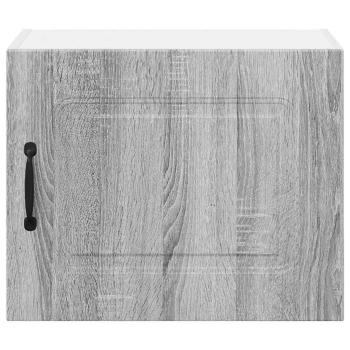 Küchenhängeschrank mit Tür 2 pcs Graues Sonoma 50 x 31 x 40 cm