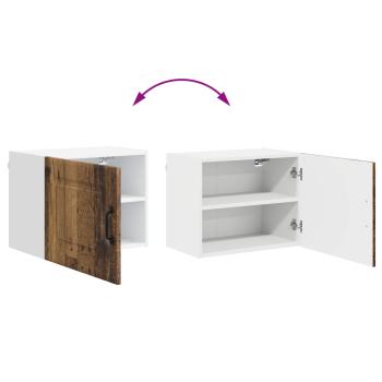 Küchenhängeschrank 2 pcs Altholz 50 x 31 x 40 cm Holzwerkstoff