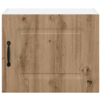 Küchenhängeschrank mit Tür 2 pcs Artisan-Eiche 50 x 31 x 40 cm