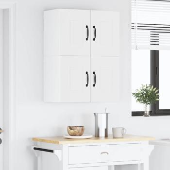 Küchenhängeschrank 2 pcs Weiß 60 x 31 x 40 cm Holzwerkstoff
