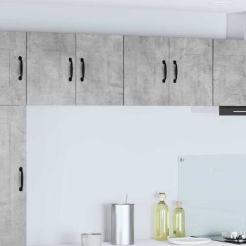 ARDEBO.de - Küchenhängeschrank mit Regal 2 pcs Beton Grau 60 x 31 x 40 cm