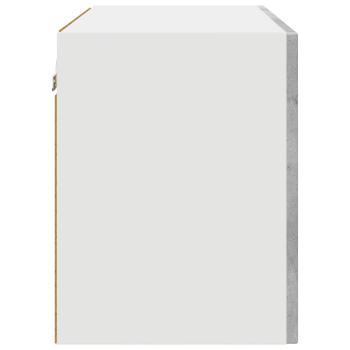 Küchenhängeschrank mit Regal 2 pcs Beton Grau 60 x 31 x 40 cm