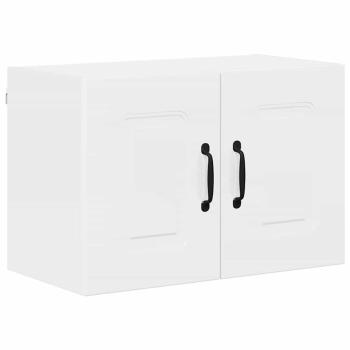 Küchenhängeschrank Hochglanz Weiß 60 x 31 x 40 cm Holzwerkstoff