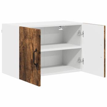 Küchenhängeschrank mit Regal Geräucherte Eiche 60 x 31 x 40 cm