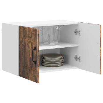 Küchenhängeschrank 2 pcs Geräucherte Eiche 60 x 31 x 40 cm