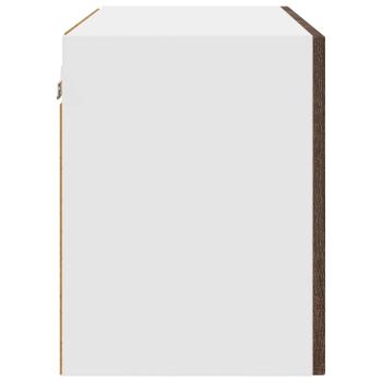 Küchenhängeschrank mit Regal Braun Eichen-Optik 60 x 31 x 40 cm