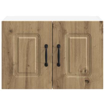 Küchenhängeschrank mit Tür 2 pcs Artisan-Eiche 60 x 31 x 40 cm