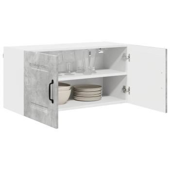 Küchenhängeschrank Beton Grau 80 x 31 x 40 cm Holzwerkstoff