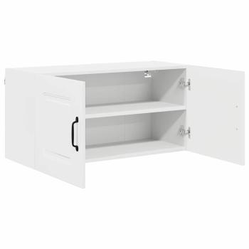 Küchenhängeschrank Hochglanz Weiß 80 x 31 x 40 cm Holzwerkstoff