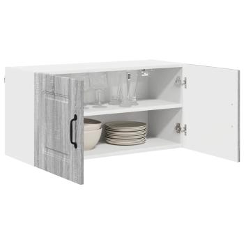 Küchenhängeschrank Graues Sonoma 80 x 31 x 40 cm Holzwerkstoff