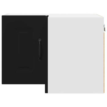 Küchenhängeschrank Schwarz 57 x 57 x 40 cm Holzwerkstoff