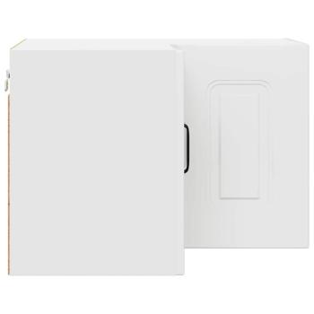 Küchenhängeschrank Hochglanz Weiß 57 x 57 x 40 cm Holzwerkstoff