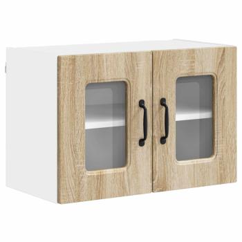 Küchenhängeschrank mit Regal 2 pcs Sonoma-Eiche 60 x 31 x 40 cm