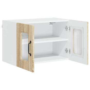 Küchenhängeschrank mit Regal 2 pcs Sonoma-Eiche 60 x 31 x 40 cm