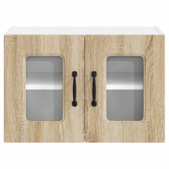 Küchenhängeschrank mit Regal 2 pcs Sonoma-Eiche 60 x 31 x 40 cm