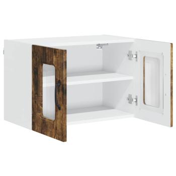 Küchenhängeschrank 2 pcs Geräucherte Eiche 60 x 31 x 40 cm