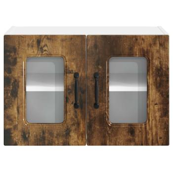 Küchenhängeschrank 2 pcs Geräucherte Eiche 60 x 31 x 40 cm