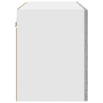 Küchenhängeschrank mit Tür 2 pcs Graues Sonoma 60 x 31 x 40 cm