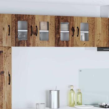 ARDEBO.de - Küchenhängeschrank Altholz 60 x 31 x 40 cm Holzwerkstoff