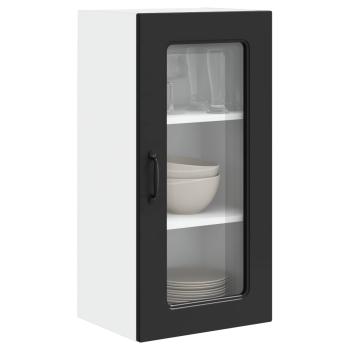 Geschirrsp?lerfront Kalmar 2 stk. Schwarz Holzwerkstoff