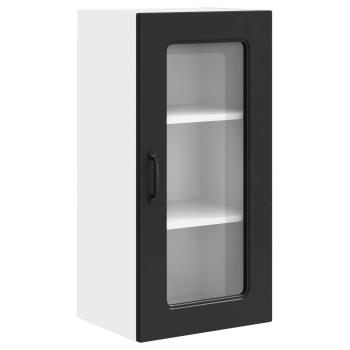 Geschirrsp?lerfront Kalmar 2 stk. Schwarz Holzwerkstoff