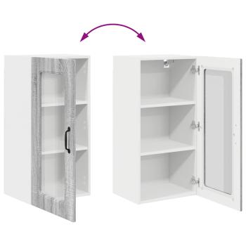 Küchenhängeschrank Graues Sonoma 40 x 31 x 80 cm Holzwerkstoff