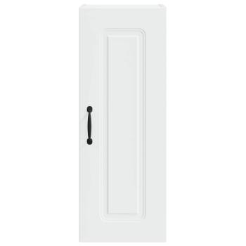 Küchenhängeschrank mit Regal Weiß 30 x 31 x 80 cm Holzwerkstoff