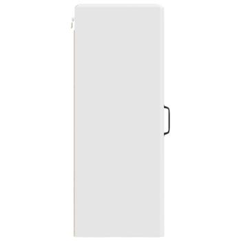 Küchenhängeschrank mit Regal Weiß 30 x 31 x 80 cm Holzwerkstoff