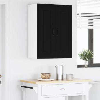 Küchenhängeschrank Schwarz 30 x 31 x 80 cm Holzwerkstoff