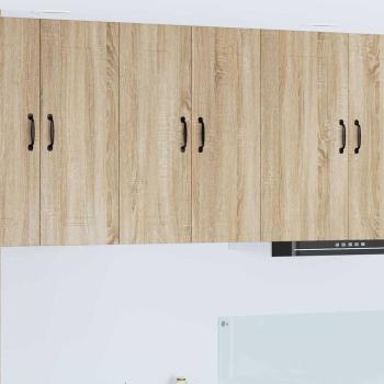 ARDEBO.de - Küchenhängeschrank Sonoma-Eiche 30 x 31 x 80 cm Holzwerkstoff