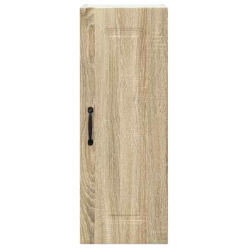 Küchenhängeschrank mit Regal 2 pcs Sonoma-Eiche 30 x 31 x 80 cm
