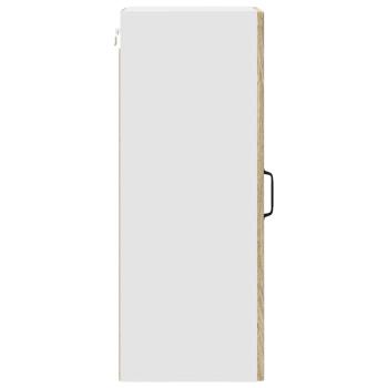 Küchenhängeschrank mit Regal 2 pcs Sonoma-Eiche 30 x 31 x 80 cm