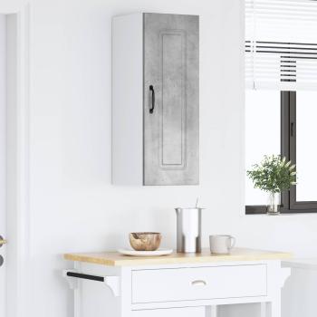 Küchenhängeschrank Beton Grau 30 x 31 x 80 cm Holzwerkstoff