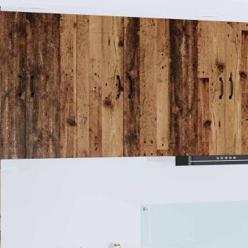 ARDEBO.de - Küchenhängeschrank 2 pcs Altholz 30 x 31 x 80 cm Holzwerkstoff