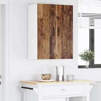 Küchenhängeschrank 2 pcs Altholz 30 x 31 x 80 cm Holzwerkstoff