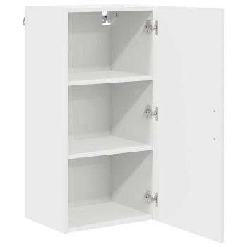 Küchenhängeschrank Hochglanz Weiß 40 x 31 x 80 cm Holzwerkstoff