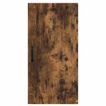 Küchenhängeschrank mit Regal Geräucherte Eiche 40 x 31 x 80 cm