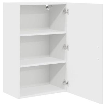 Küchenhängeschrank Hochglanz Weiß 50 x 31 x 80 cm Holzwerkstoff