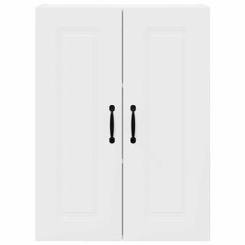 Küchenhängeschrank mit Regal Weiß 60 x 31 x 80 cm Holzwerkstoff