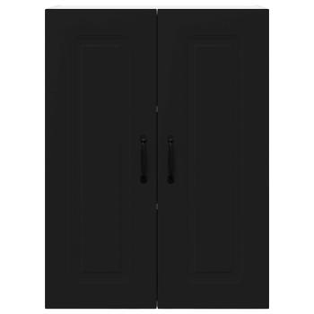 Küchenhängeschrank Schwarz 60 x 31 x 80 cm Holzwerkstoff