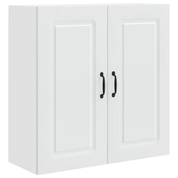 Küchenhängeschrank mit Regal Weiß 80 x 31 x 80 cm Holzwerkstoff