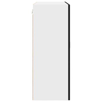 Küchenhängeschrank Schwarz 80 x 31 x 80 cm Holzwerkstoff