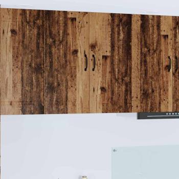 ARDEBO.de - Küchenhängeschrank Altholz 80 x 31 x 80 cm Holzwerkstoff
